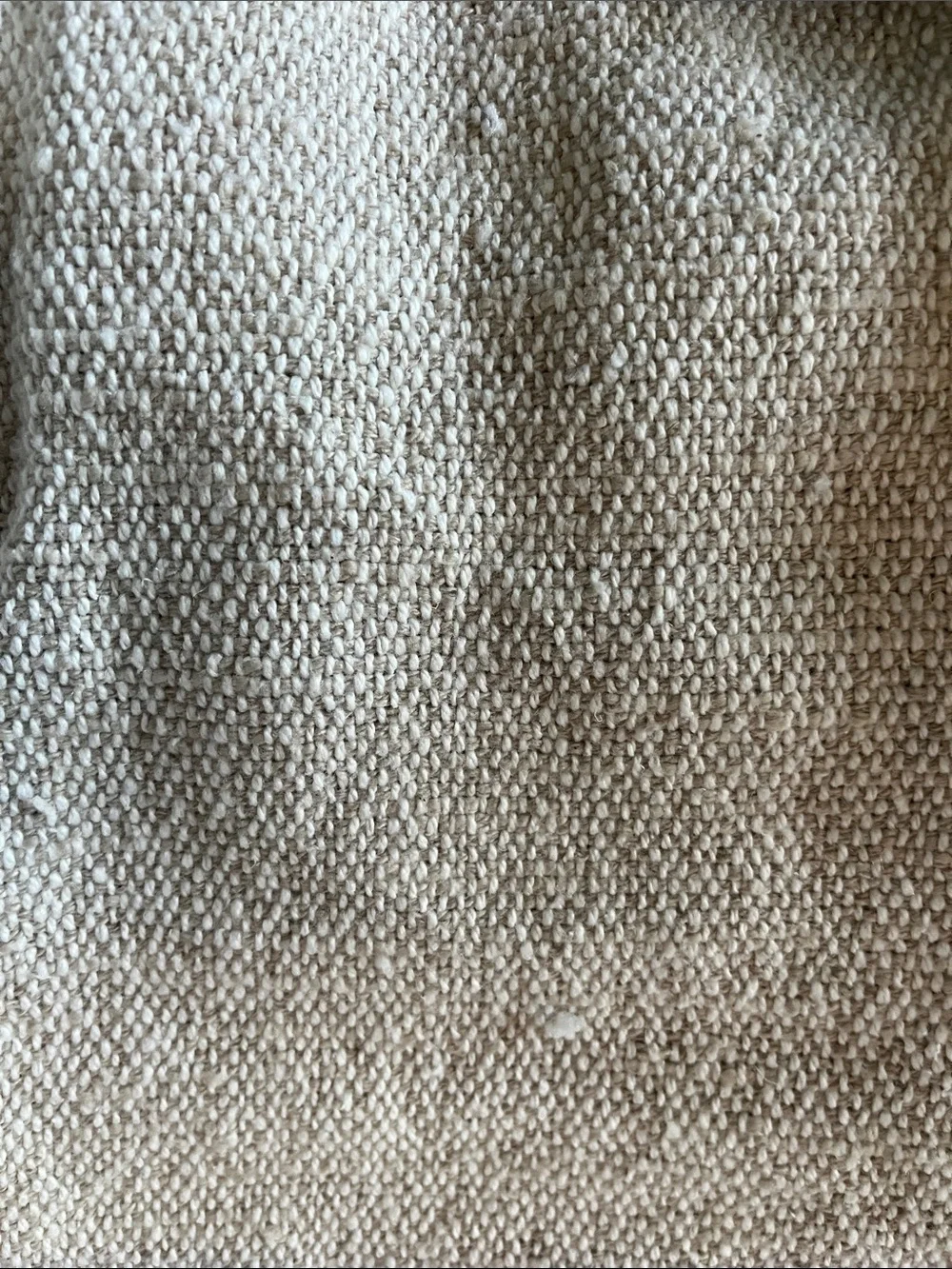 Rachel Zoe sand colored with white ghosts Plush Ghost Accent throw 50×70